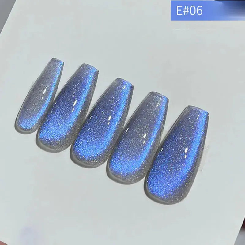 10ml 9D Laser Cat Magnetic Gel Nail Polish Diamond Glitter Cat Eye Gel Soak Off
