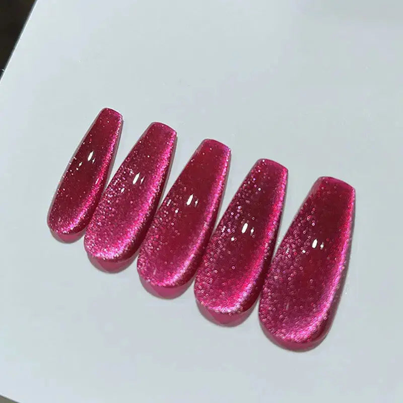 10ml 9D Laser Cat Magnetic Gel Nail Polish Diamond Glitter Cat Eye Gel Soak Off