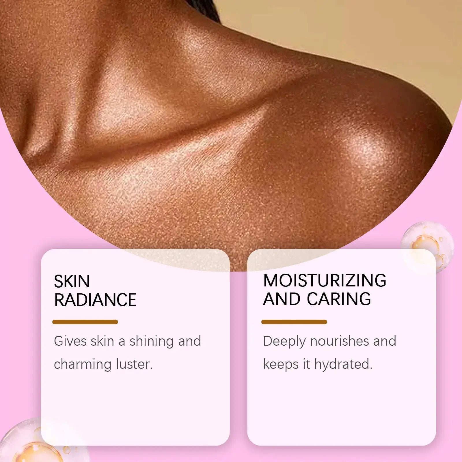 Hydrating Glitter Body Massage Oil Zopi