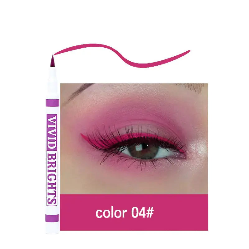 QuickSet Matte Eyeliner - 6 Vibrant Shades Zopi